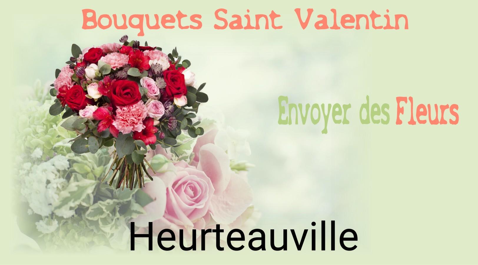 Roses de Saint-Valentin livrées à Heurteauville